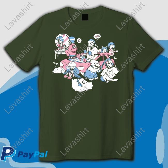 Fangamer Shop Undertale Sleepover Tee By Nina Matsumoto