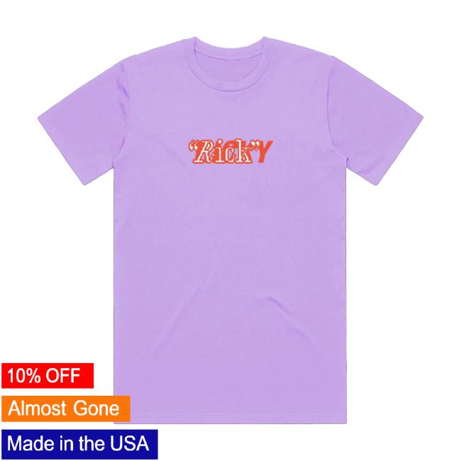 Ricky Montgomery Merch Store Rick Shirts - Orchid Ricky Montgomery Clothing Shop Apparel Official Rickymontgomery
