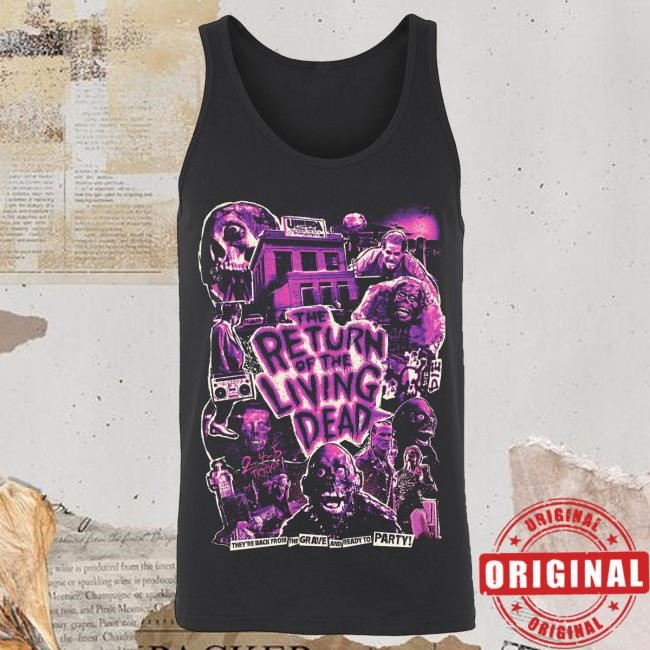 Official Creep-O-Rama The Return of the Living Dead “They’re Back” Tees Creep O Rama
