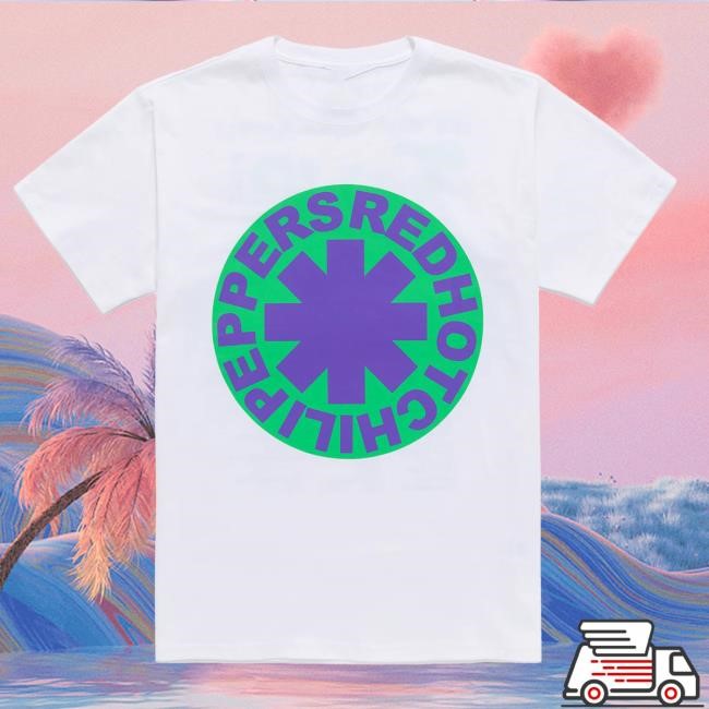 Classic Tour Long Sleeve Tee 2024 - Green/Purple - Red Hot Chili Peppers