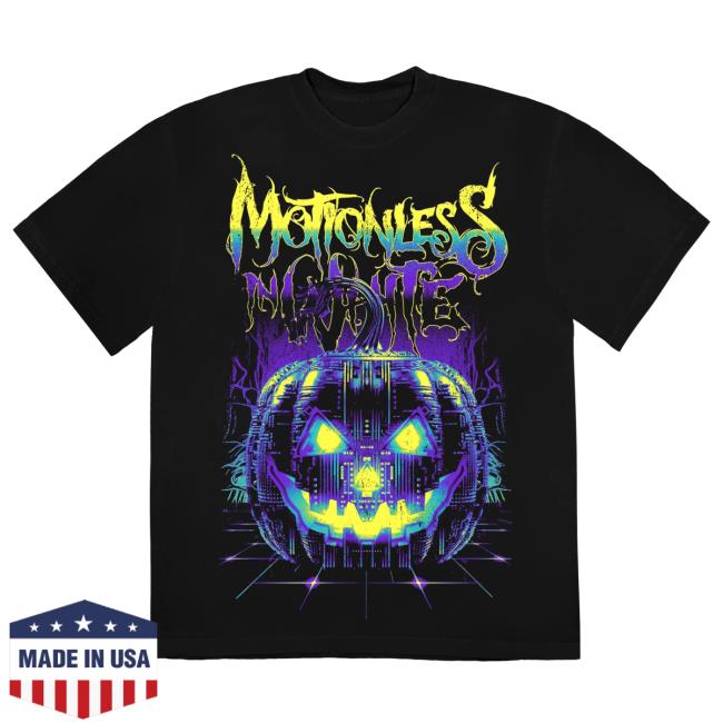 Official Motionless In White Cyberpunkin Shirt 2023