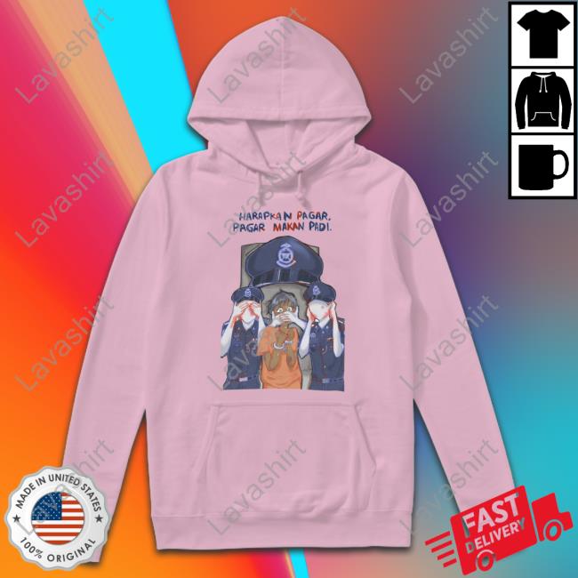 Official Pagar Makan Padi Hooded Sweatshirt