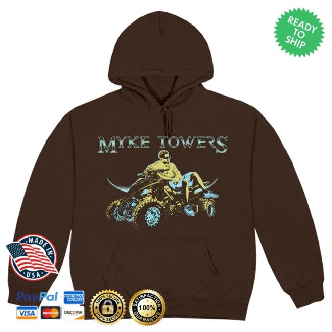 Official Myke Towers Vive La Tuya... No La Mia Hoodies