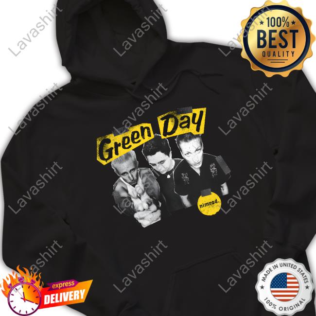 Green Day Merch Nimrod XXV Crewneck Sweatshirt