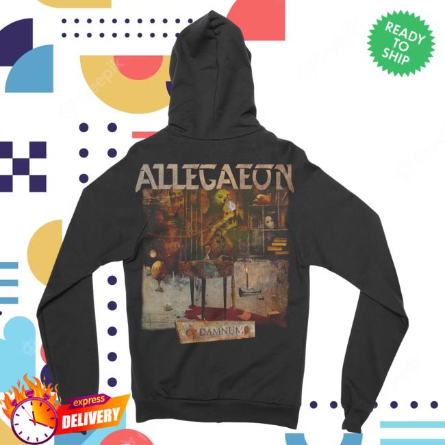 Official Night Shift Store Shop Allegaeon - Damnum Zip Up Sweatshirt Hoodie Nightshift Merch Official Night Shift Store Shop Allegaeon - Damnum Zip Up Hoody Nightshift Merch