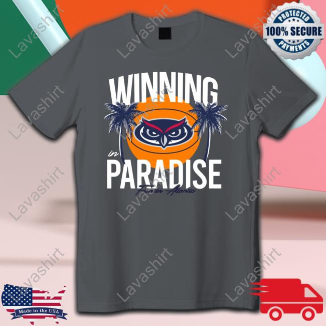 Ncaa Homefield FAU Owls Winning Paradise Tee