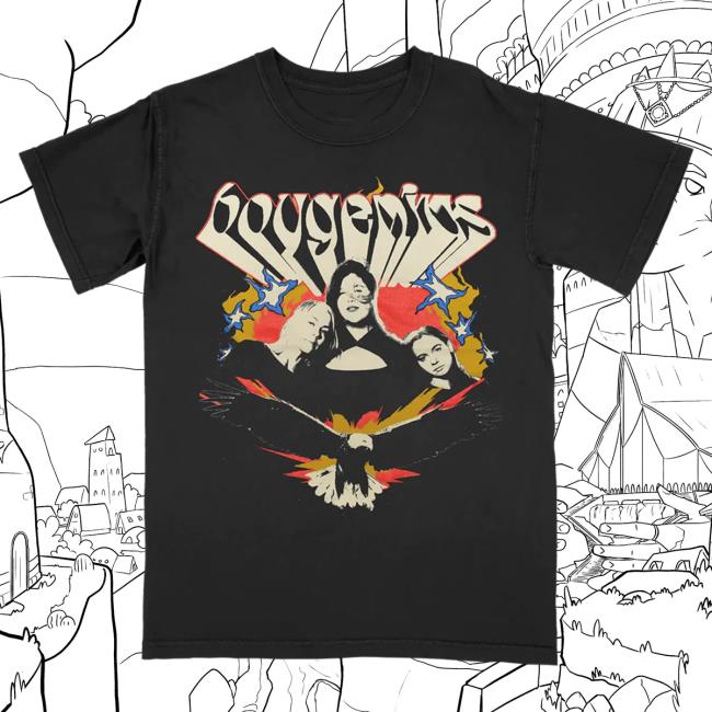 Official Boygenius Store Merch Shop Boy Genius Eagle Hot Shirt Xboygeniusx