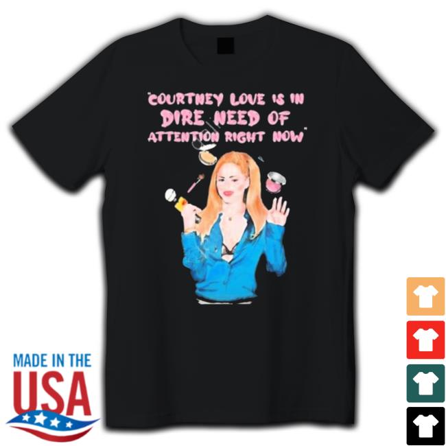 Official Madonna Vs Countney Love Is In Dire Need Of Attention Right Now Hooded Sweatshirt
