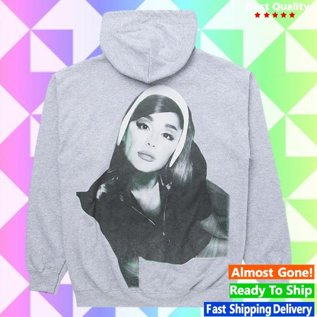 Official Ariana Grande Apparel Clothing Merch Store Positions Photo Pullover Hoodie II Ariana Grande Shop