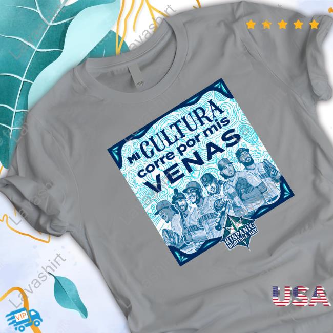 Official Mi Cultura Corre Por Mis Venas Hispanic Heritage Day Tee