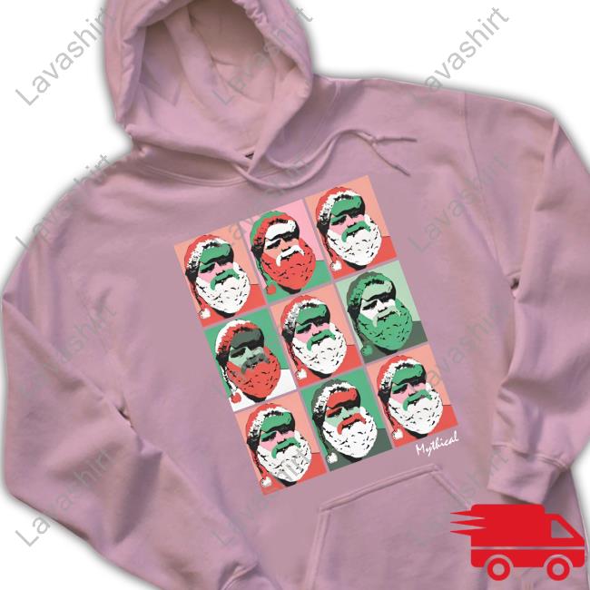 Good Mythical Morning Merch Candy Randy Claus Hoodie