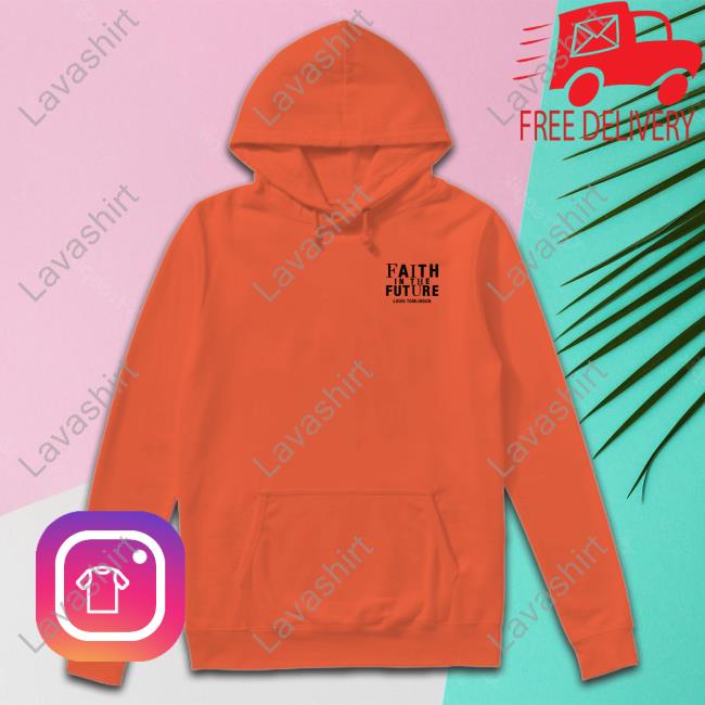 Faith In The Future World Tour Orange Long Sleeve Tee