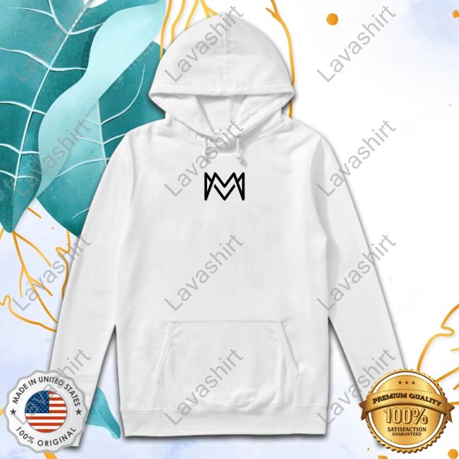 Mogul Merch Symbolic Long Sleeve Unisex Sweatshirt in White