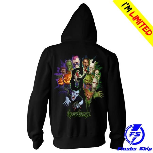 Official Cavity Colors Merch Store Shop Goosebumps: '90S Monster Mash - Zip-Up Hoodies CavityColors