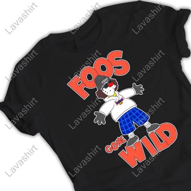 Foosgonewild Foodville Clown T Shirt