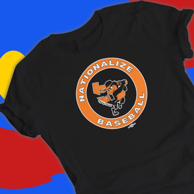 Tipping Pitches Merch Nationalize Baseball Long Sleeve T Shirt