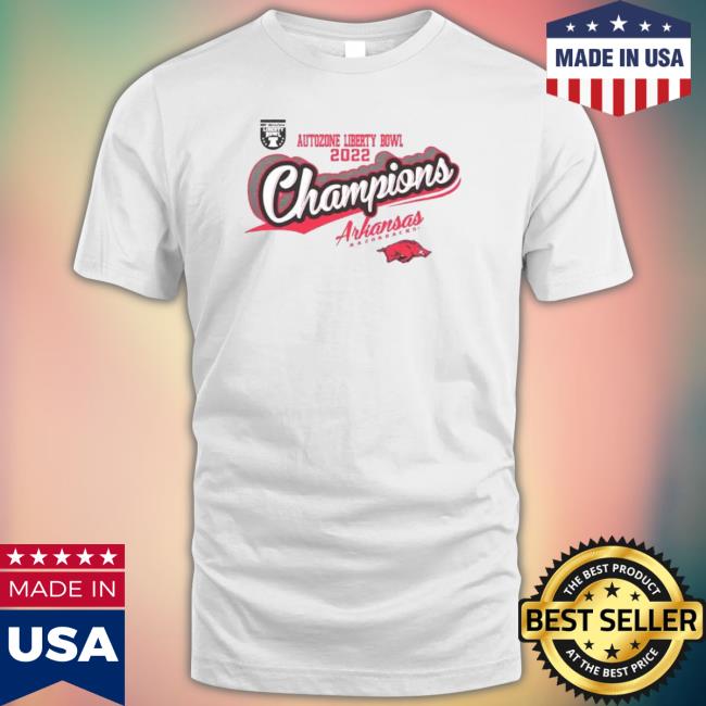 Arkansas Razorbacks 2022 Liberty Bowl Champions Women’S Classic Shirt