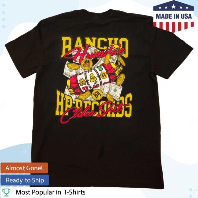 Official Rancho Humilde Merch Store Rancho Humilde Casino T-Shirt