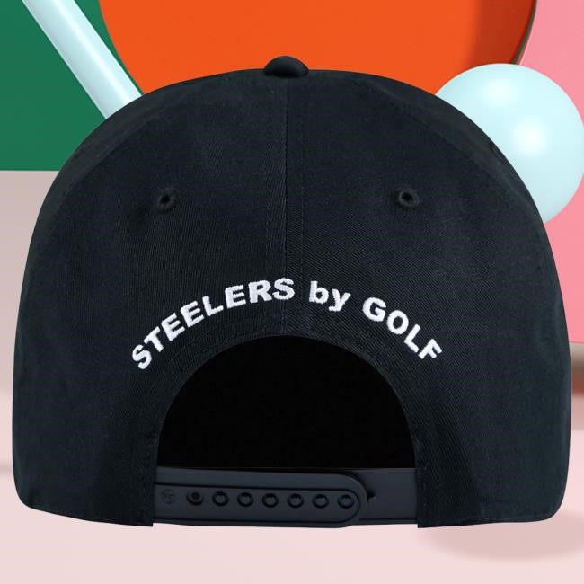 Official Golf Wang Merch Steelers Snapback Cap by Golf Wang x NFL
