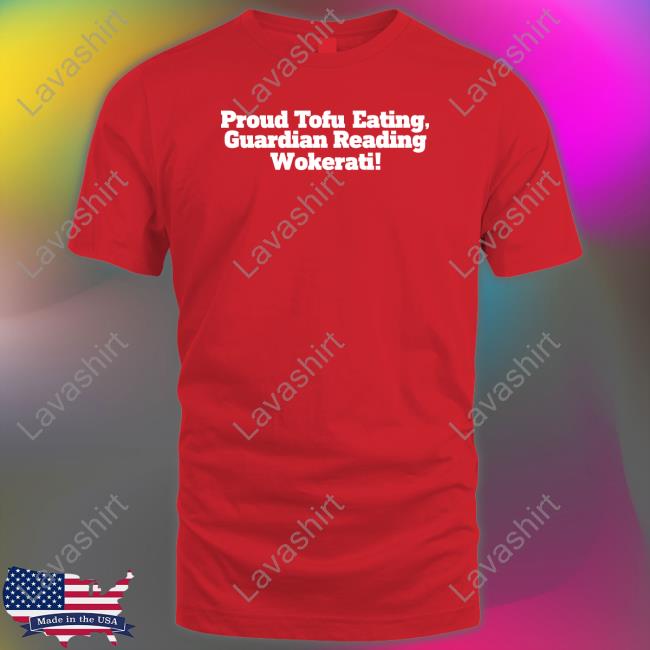 Proud Tofu Eating Guardian Reading Wokerati Crewneck Sweatshirt Sangita Myska