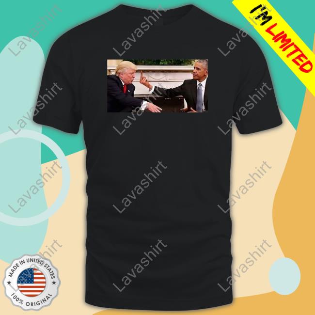 Obama Flipping Off Trump Essential Shirt