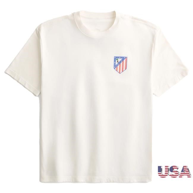 Atlético De Madrid Graphic Tee Official Merch | Atlético De Madrid Official | Soccer Fan Gear