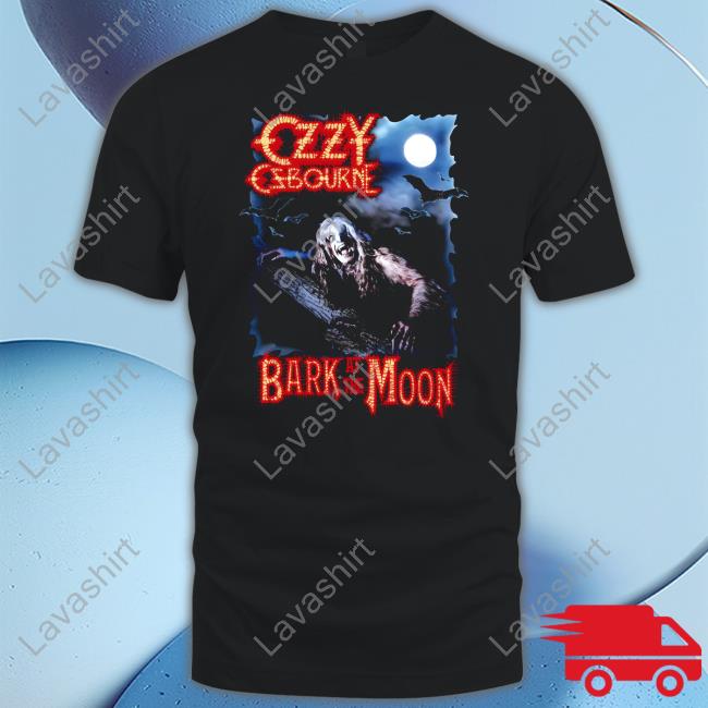 Ozzy Osbourne Merch Bark At The Moon Album T Shirt
