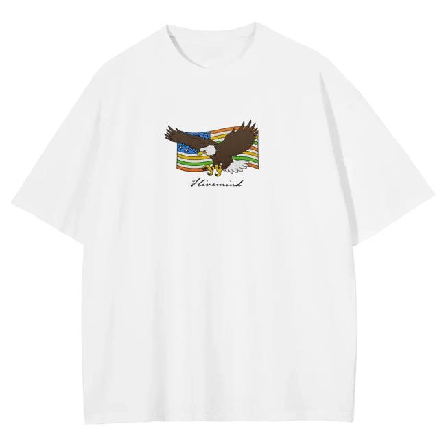 Official Copes Merch Shop Nathaniel Copes Hivemind 'Flag' Embroidered T Shirt