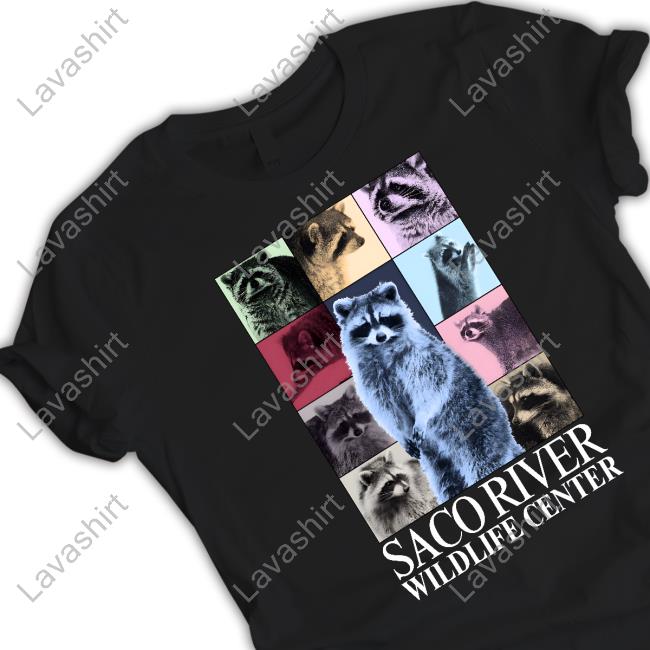 Saco River Wildlife Center Black Crewneck Sweatshirt