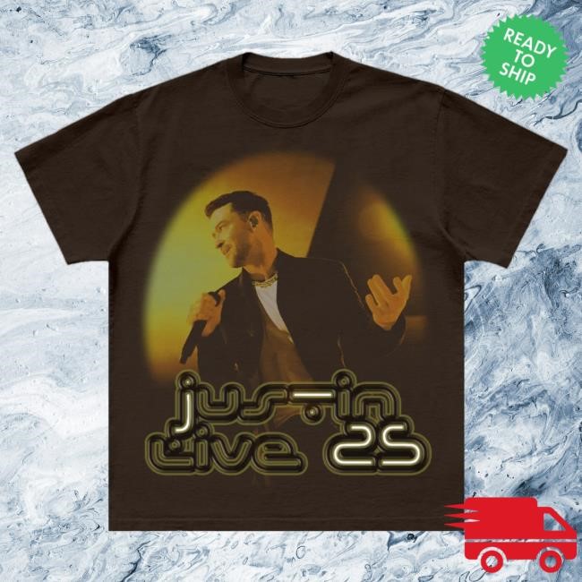 Official Justin Timberlake Merch Store Justin Timberlake Circle Photo Shirts