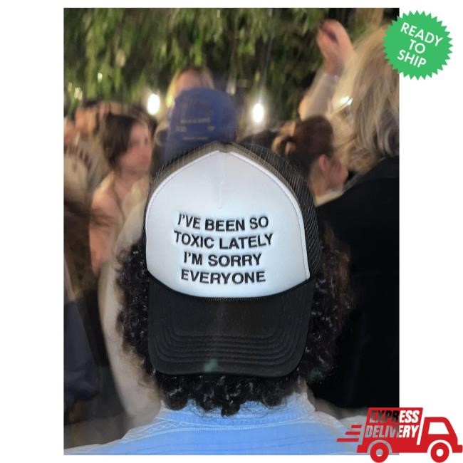 Official WNRS Merch Store We're Not Really Strangers I've Been So Toxic Lately Trucker Cap