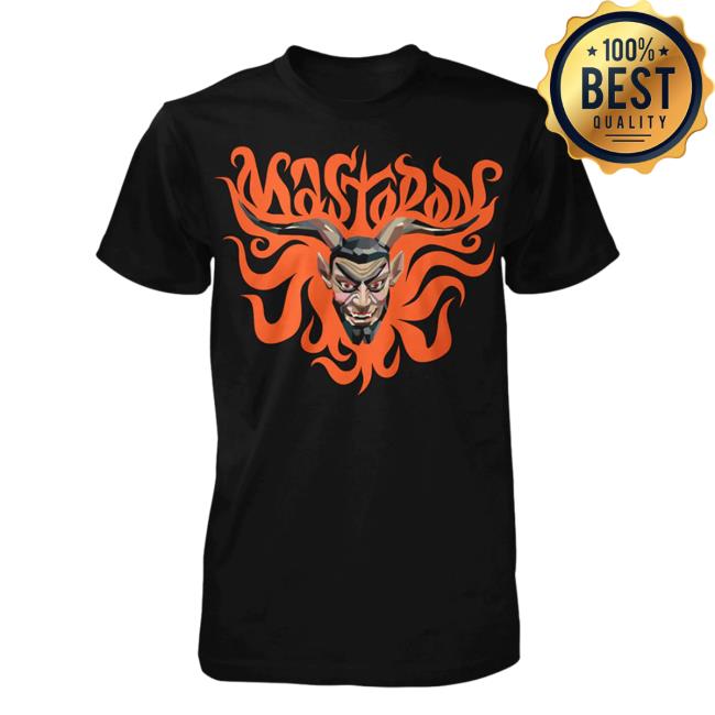 Official Mastodon Merch Devil Tour Shirt