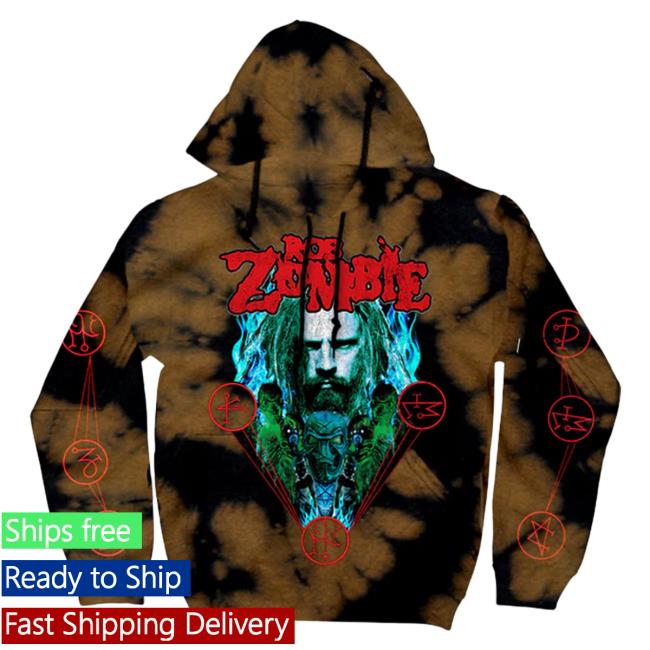 Official Rob Zombie Store Shop Sinister Urge Ritual Crystal Wash Pullover Hoodie Rob Zombie Apparel Shop RobZombie