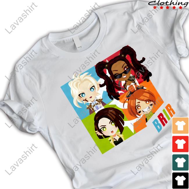 Rooster Teeth RWBY BRIR Chibi Tee Shirt
