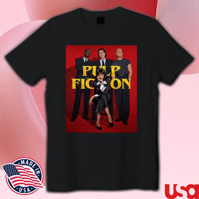 Pulp Fiction Group Canvas Shirts
