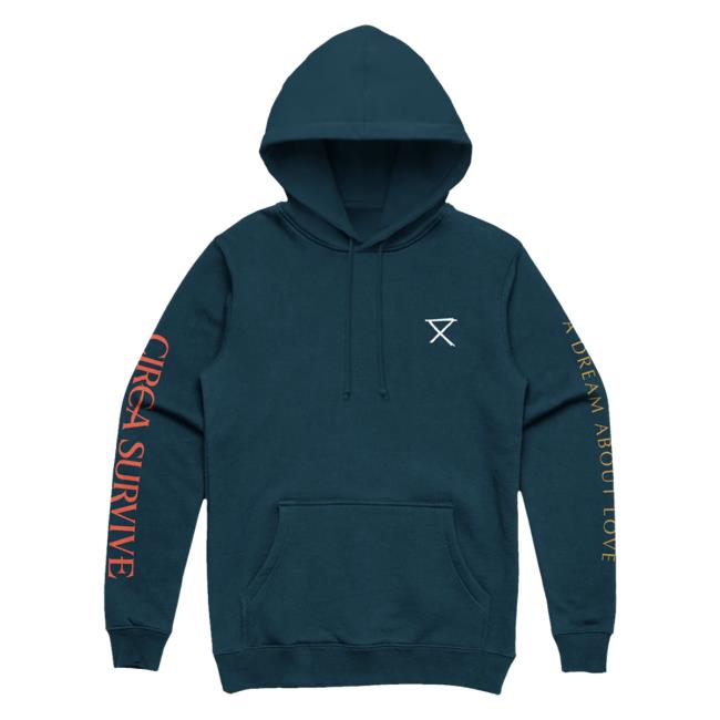 Official Circa Survive ADAL A Dream About Love Sweater Navy Circasurvive