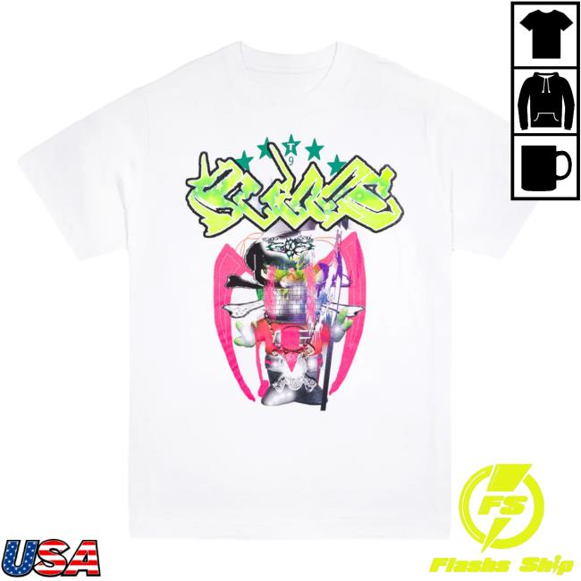 Official Year0001 Shop Year0001 Bladee / Virus T Shirt / White