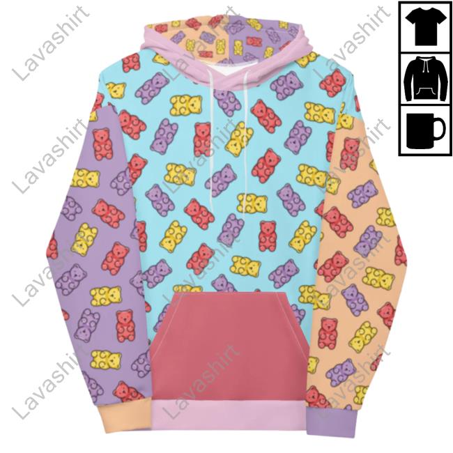 Official Revail Gummy Bear Aop Crew neck Sweatshirt 3D All Over Print