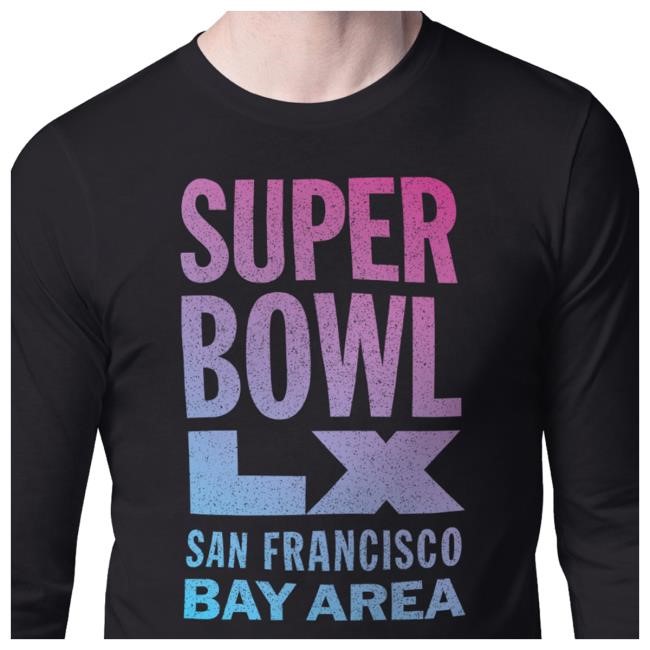 Official NFL Super Bowl LX Women Starter Letterbox T-Shirt
