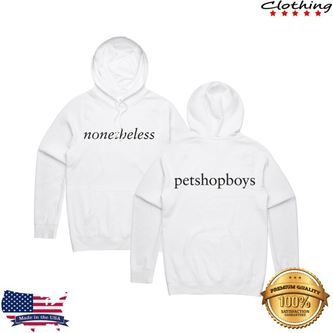Nonetheless Logo Hoody Pet Shop Boys