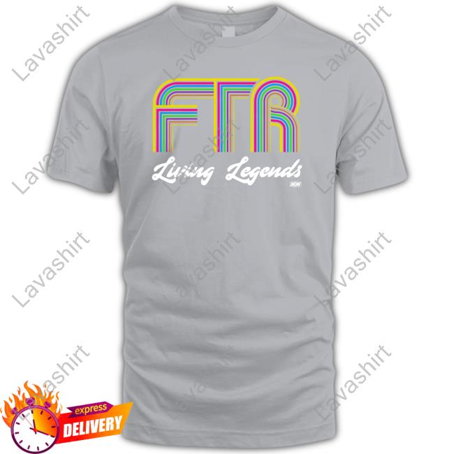 Shop Aew Official Ftr Living Legendary Hoodie
