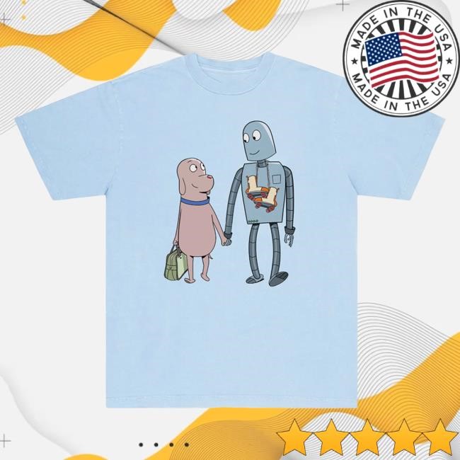 Official Longlegs Merch Robot Dreams Of Adventure Shirt New Neon Rated