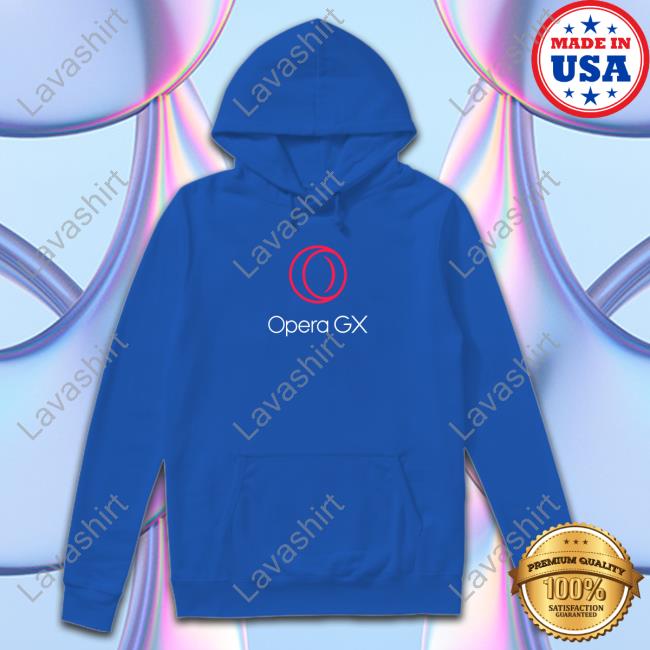 Opera GX Icon Logo Long Sleeve T-Shirt Official Opera GX T-Shirt