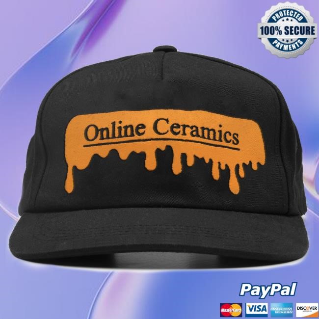 Official Online Ceramics Ooze Logo Black Hat