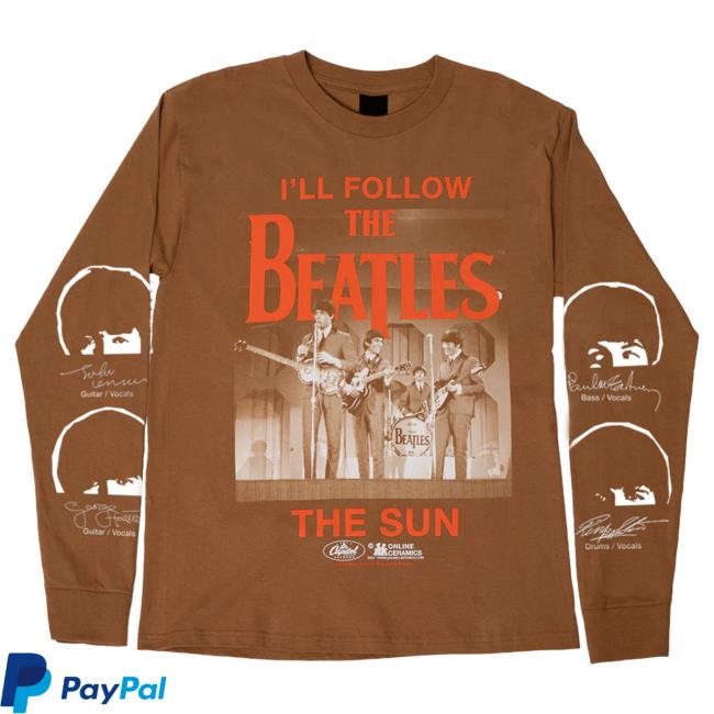 The Beatles Heritage I'll Follow The Sun Longsleeve T-Shirt