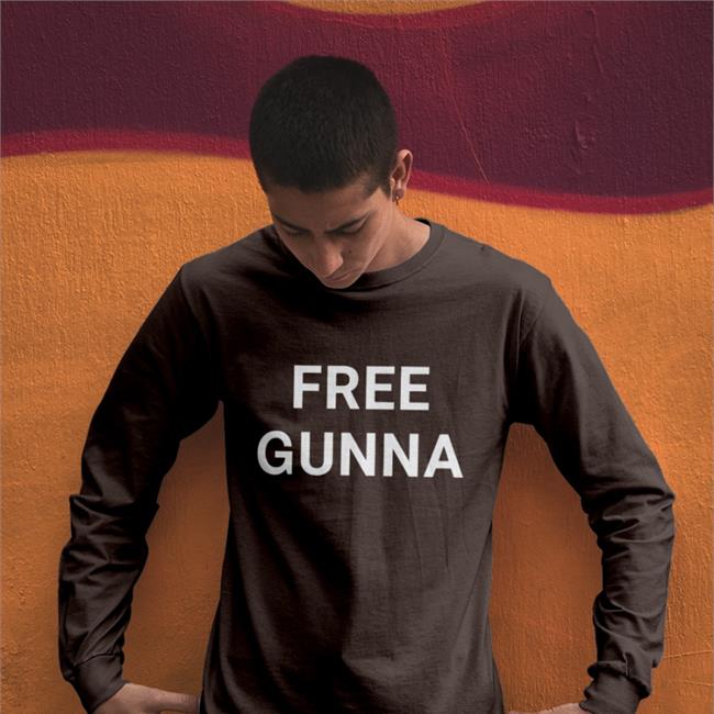 Free Gunna Hooded Sweatshirt Black