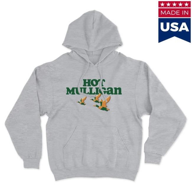 Official Hot Mulligan Merch Hot Mulligan Duck Hunter Grey Hoodies