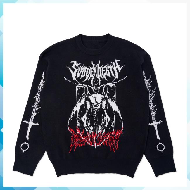 Official Svdden Death Merch Corpse Long Sleeve Shirt