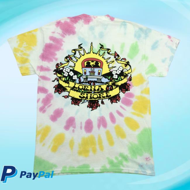 Official Lorna Shore Trippin & Riffin Tie Dye Tshirt