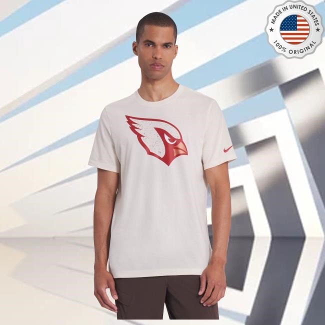 Official NFL Apparel Men's Arizona Cardinals Nike Natural 2025 Rivalries Collection Tee ArizonaCardinals
